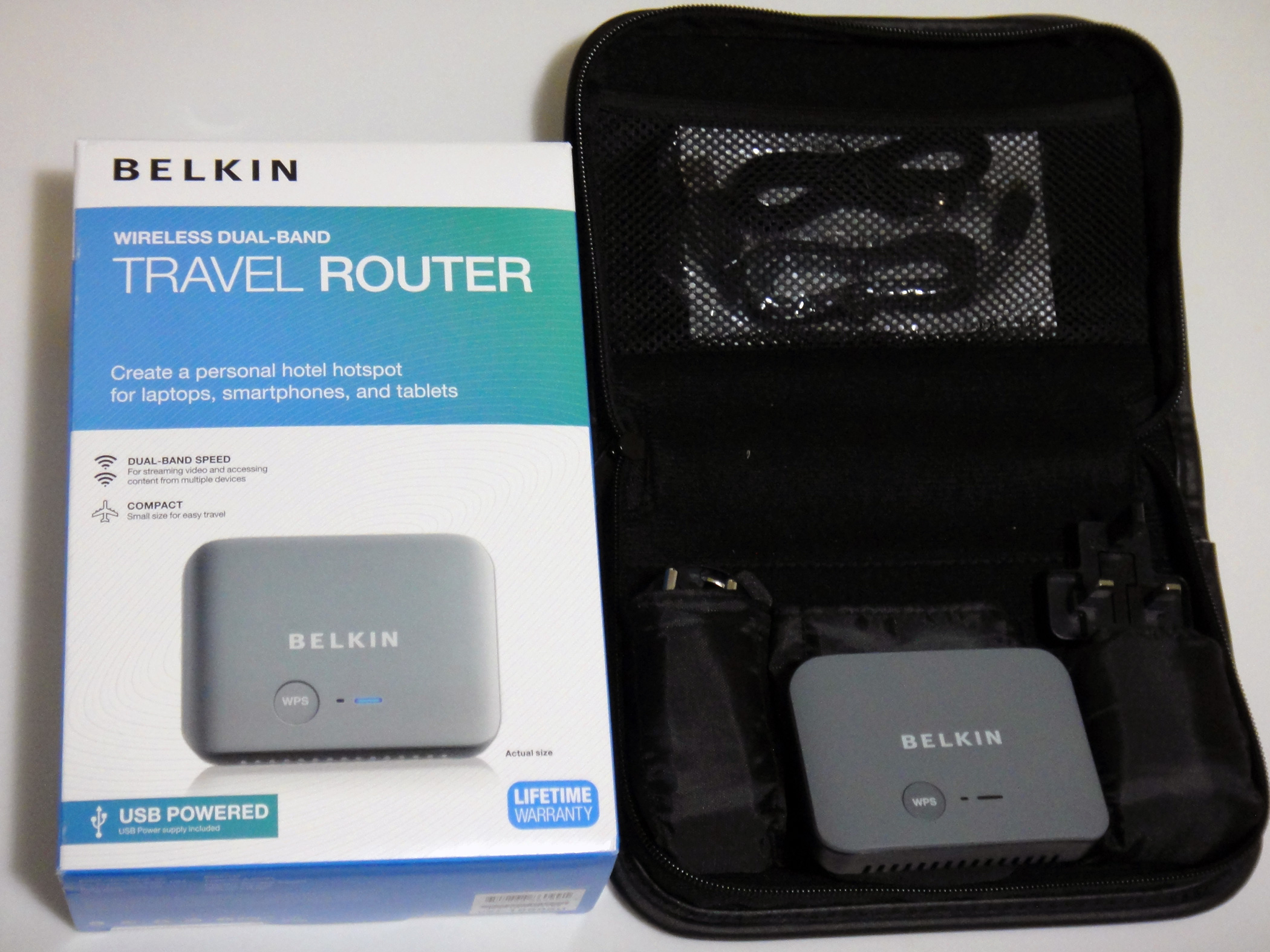 belkin dual band travel router