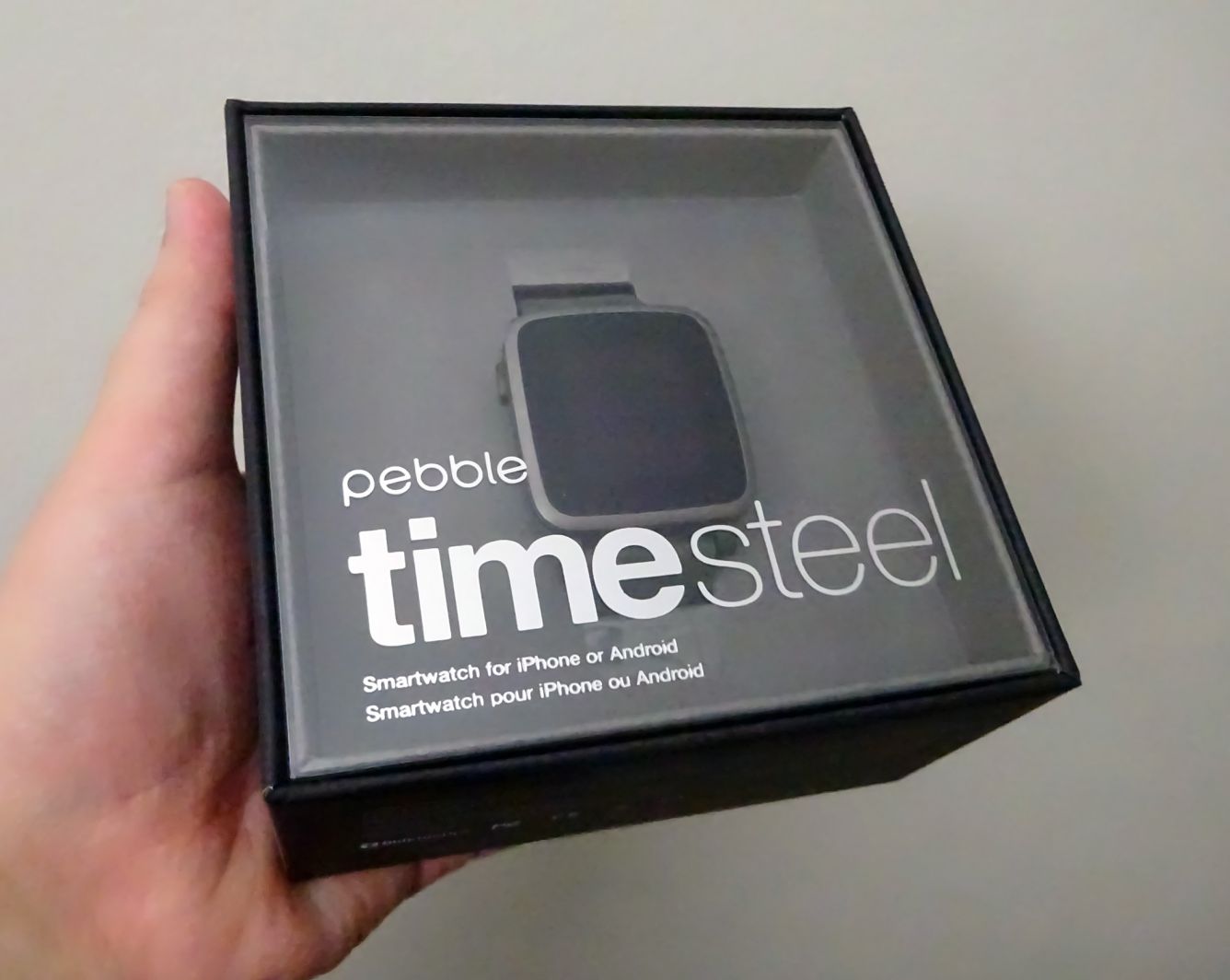 pebble time steel amazon