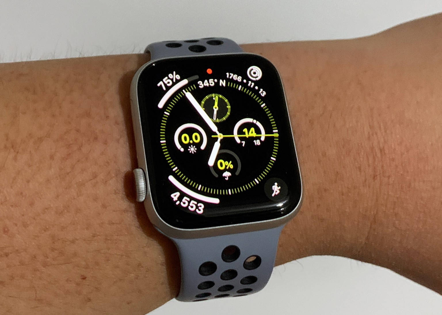 apple watch series 6 on wrist